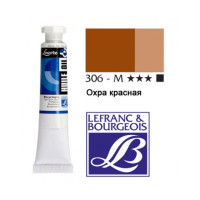 Краски масляные 60 мл Louvre №306 Охра красная