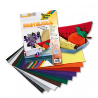 Фетр у наборі, Folia "Hobby Craft Felt" 150 гр, 20x30 см Асорті, 10 л