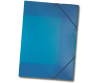 Папка пластикова Folia Plastic Portfolio A3, Transparent Blue Прозоро-блакитна