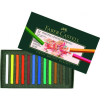 Пастель сухая 12 Faber-Castell Polychromos 128512