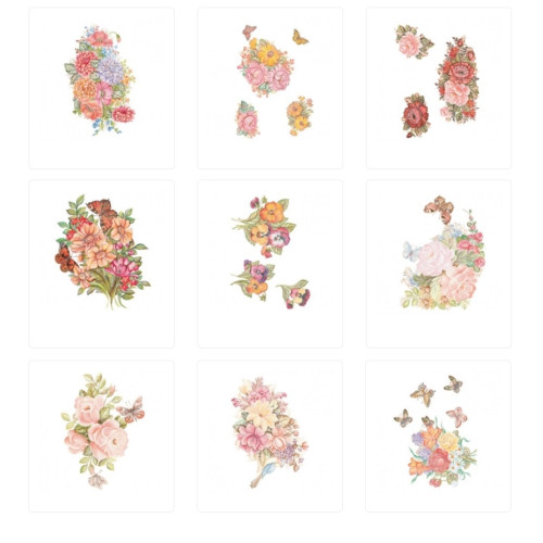 Трансфер Cadenсe  универсальный Floral Collection by Svetlana Zhurkina 17х25 см
