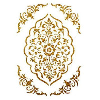 Трансфер для ткани с блестками Cadence Glitter Fabric Transfer, 17х25 см, SKT-1100